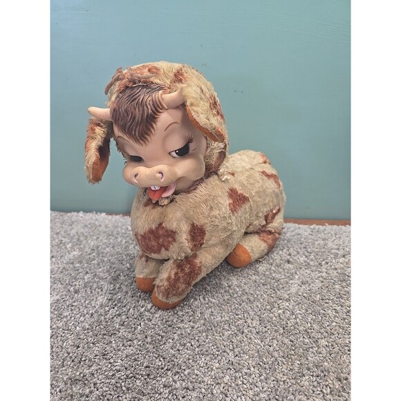 Rushton Company Vintage Rubber Face Daisy Belle Cow 1950’s (Read Description) - Picture 1 of 16